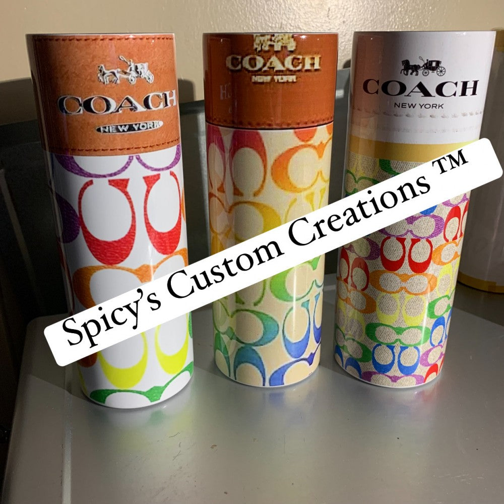 Custom Designed 20 oz Skinny Tumbler