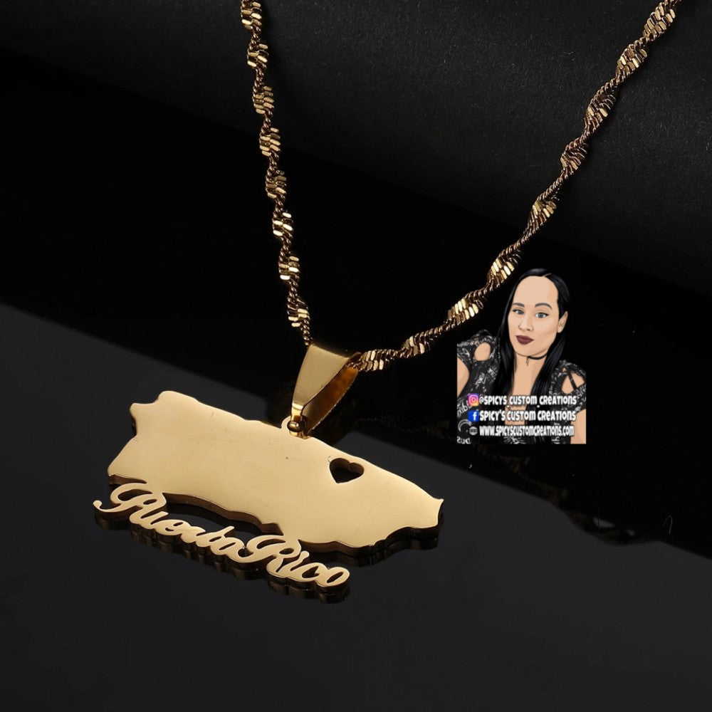 Puerto Rico Necklace Style 1