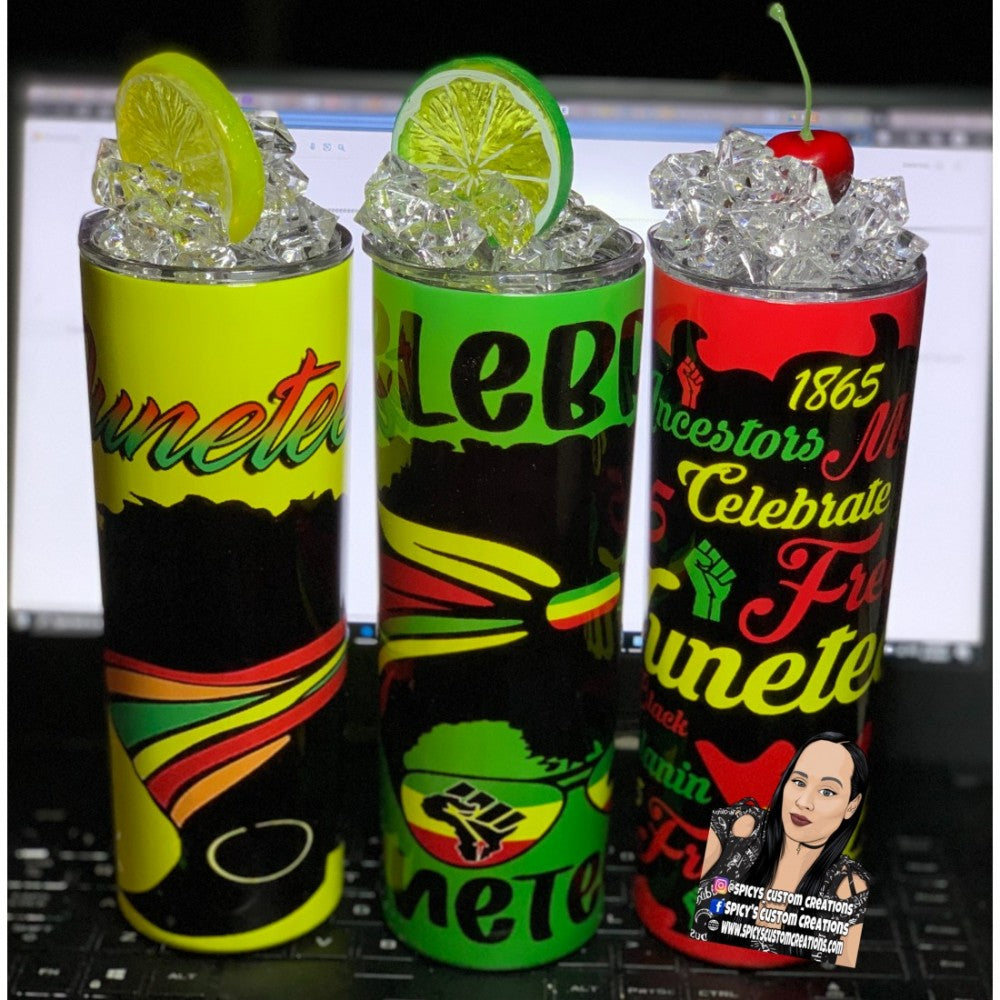 Custom Designed 20 oz Skinny Tumbler