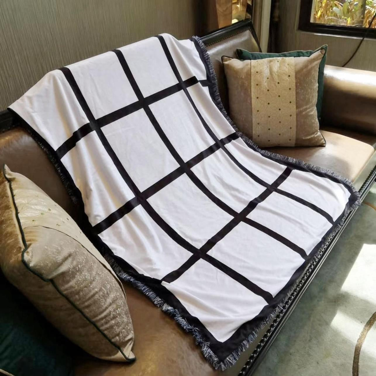 Custom Panel Throw Blanket