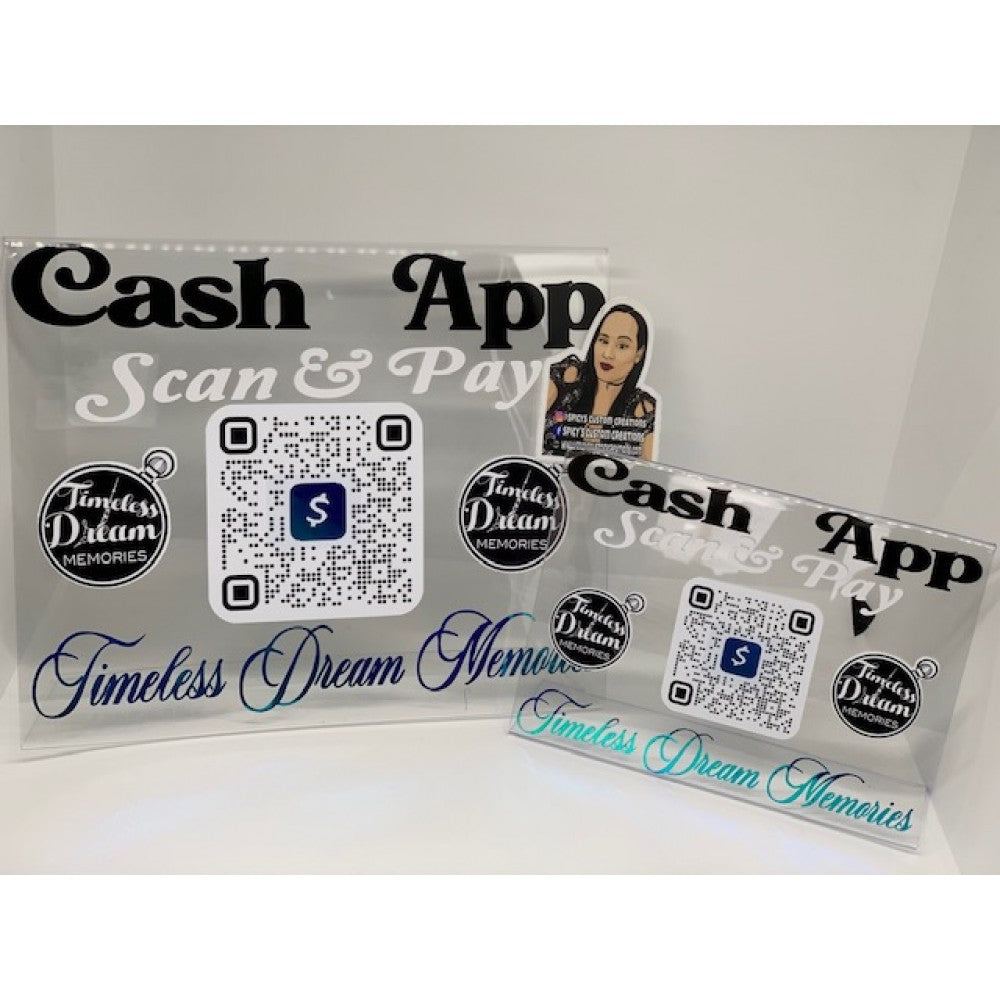 Scan & Pay Sign