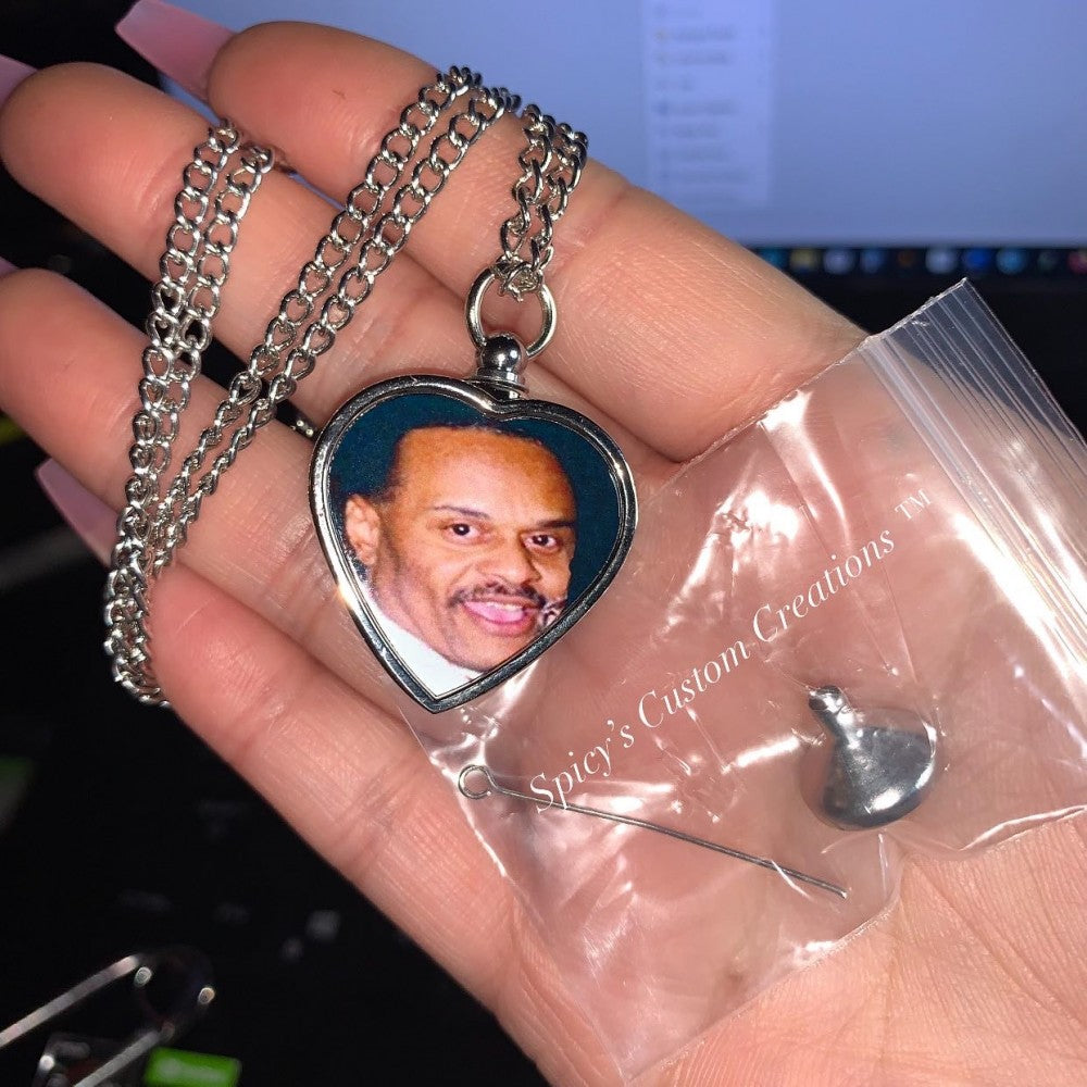 Custom Photo Urn Necklace