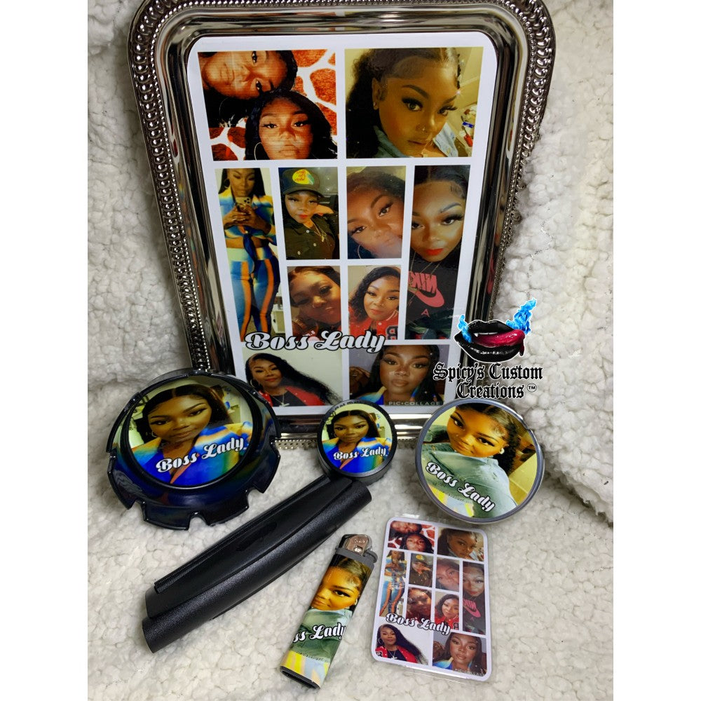 Custom Roliing Tray Set