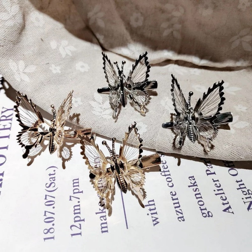 Moving Butterfly Hair Clip