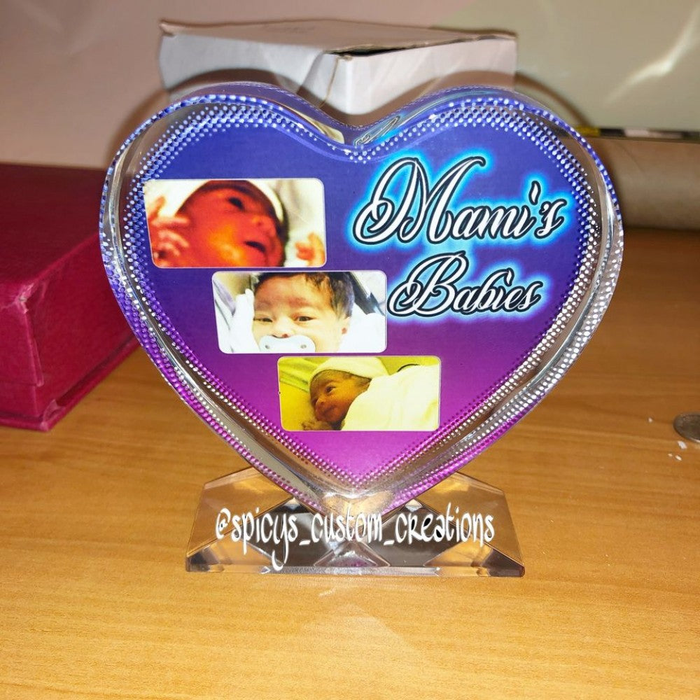 Heart Photo Crystal