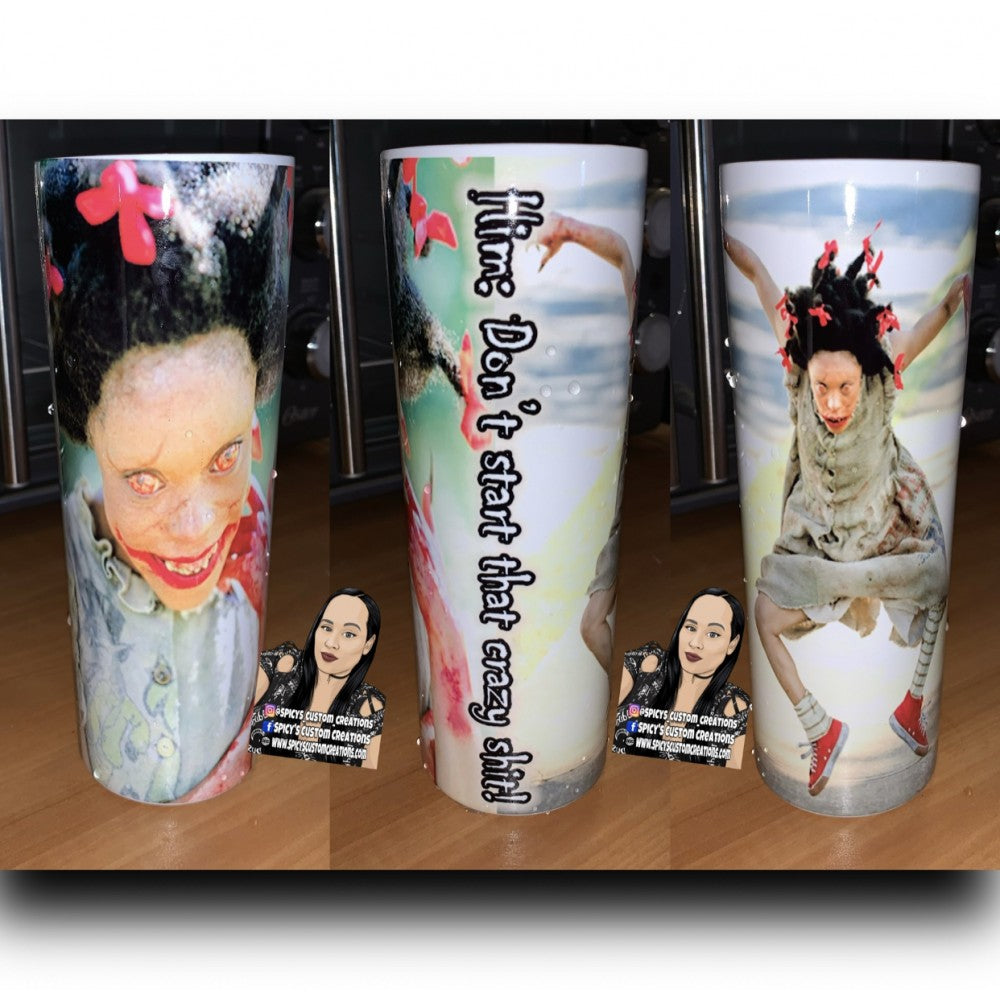 Custom Designed 20 oz Skinny Tumbler