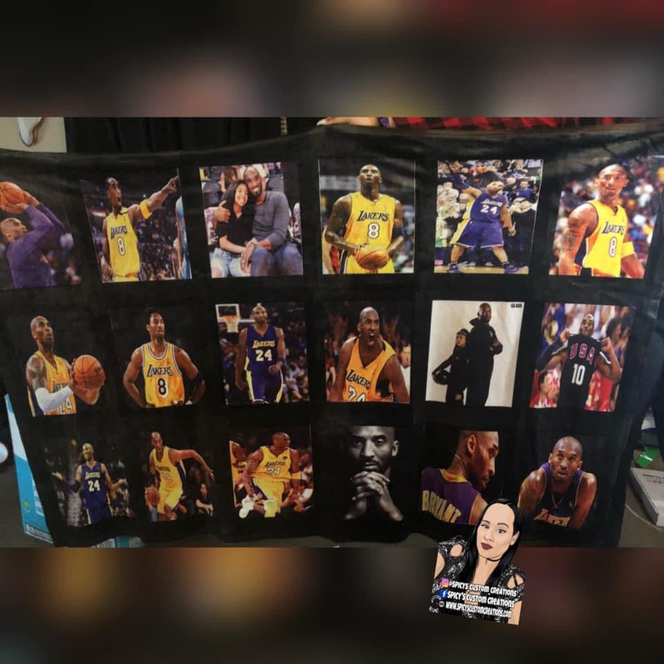 Custom Panel Throw Blanket