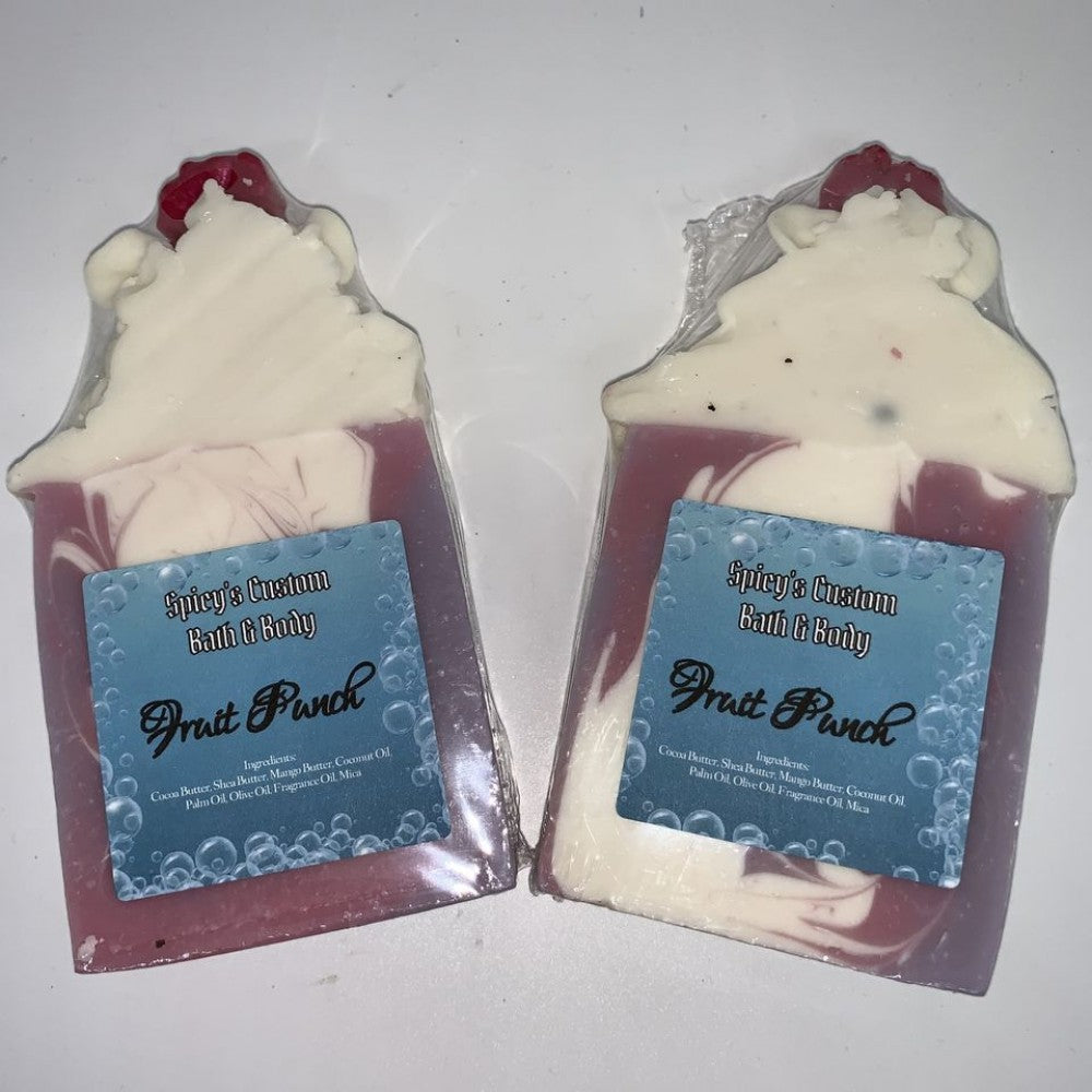 King Size Designer Bath Bars- Fruit Punch