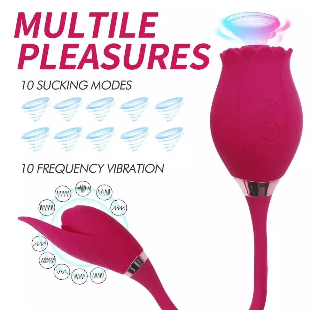 Double Headed Rose Vibrator