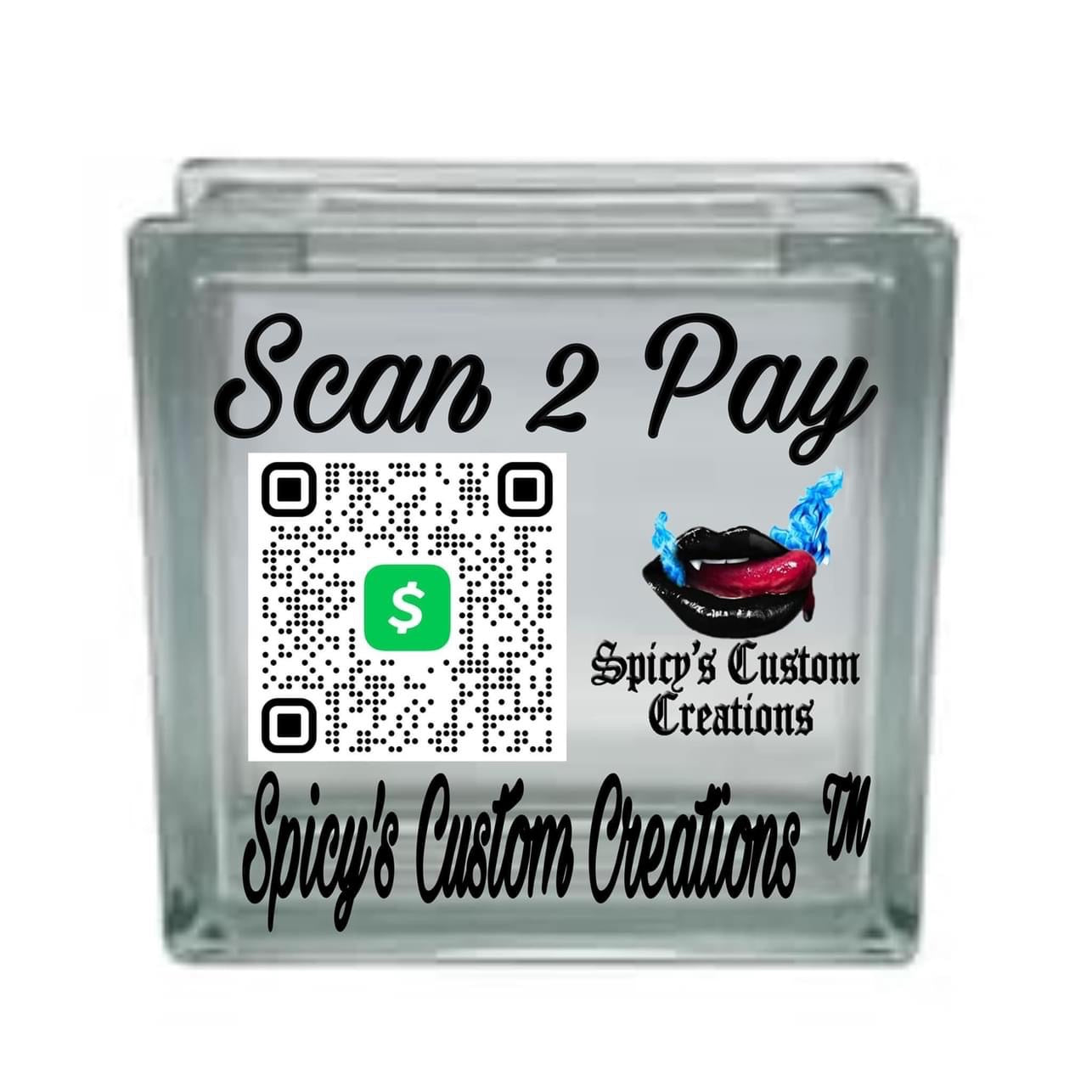 Scan & Pay Sign