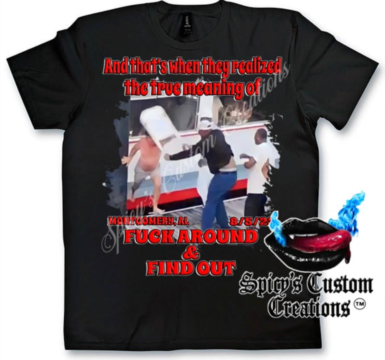 "RiverBoat Brawl 23" Cotton Unisex T-shirt