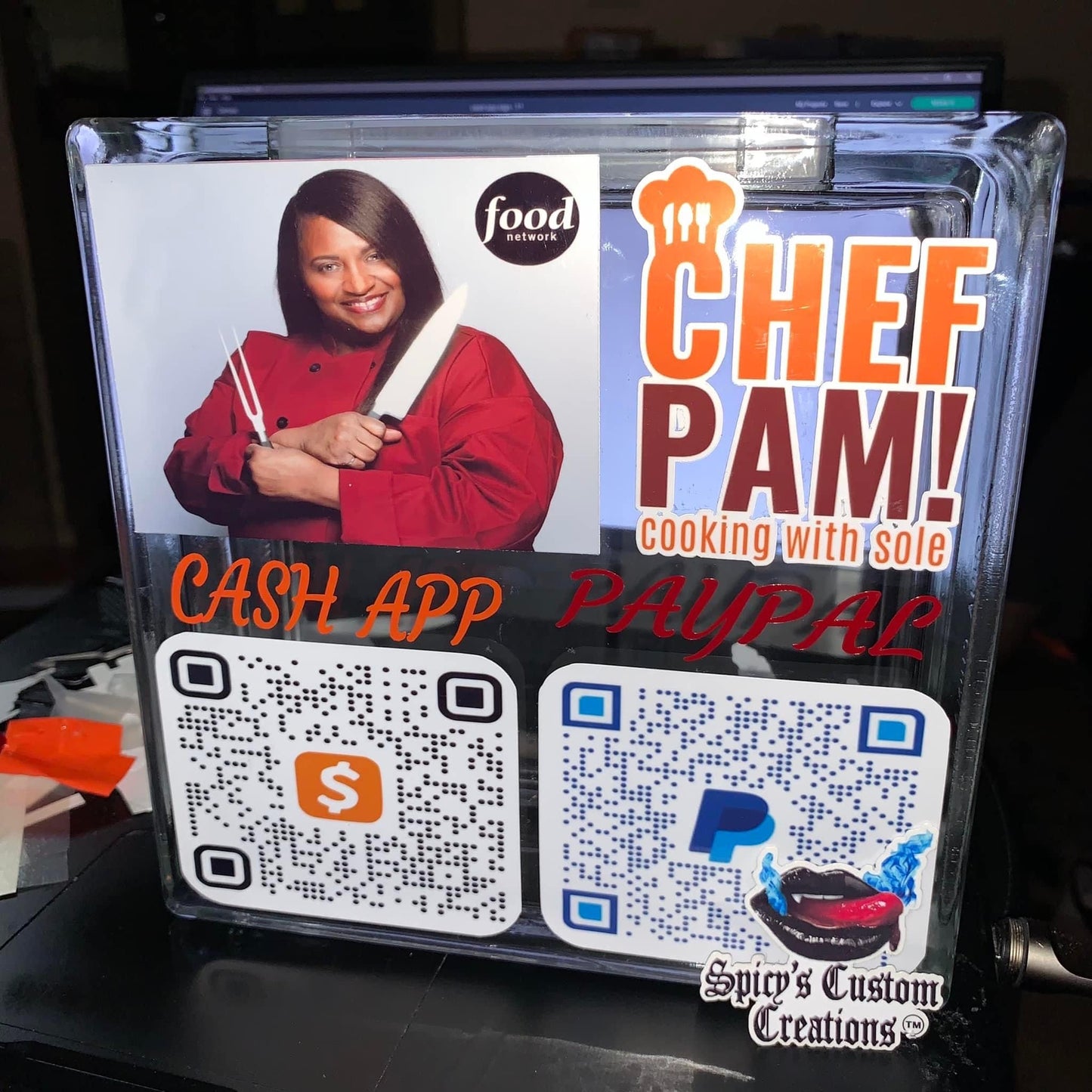 Scan & Pay Sign