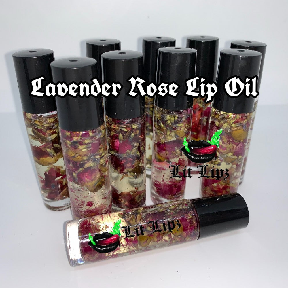 Lavender Rose Gold Lip Oil