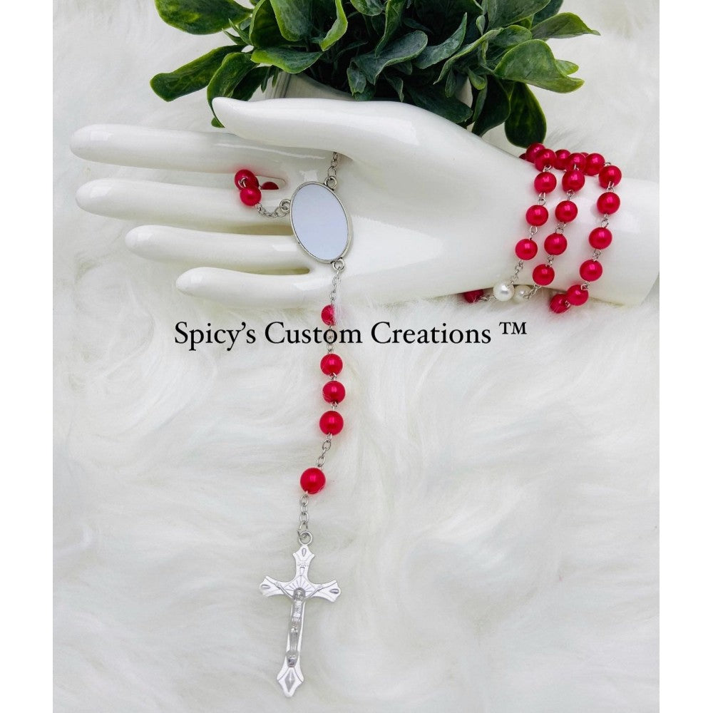 Custom Photo Rosary