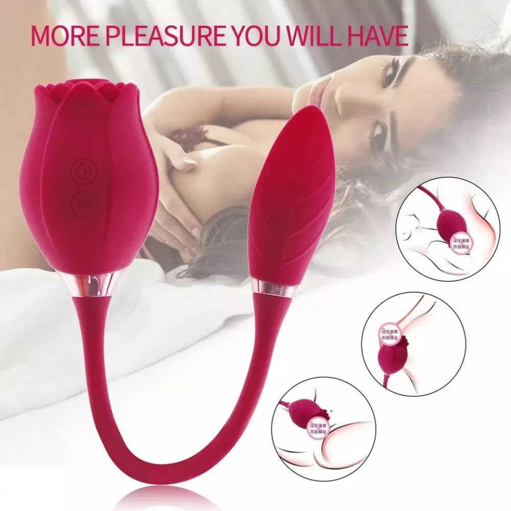 Double Headed Rose Vibrator