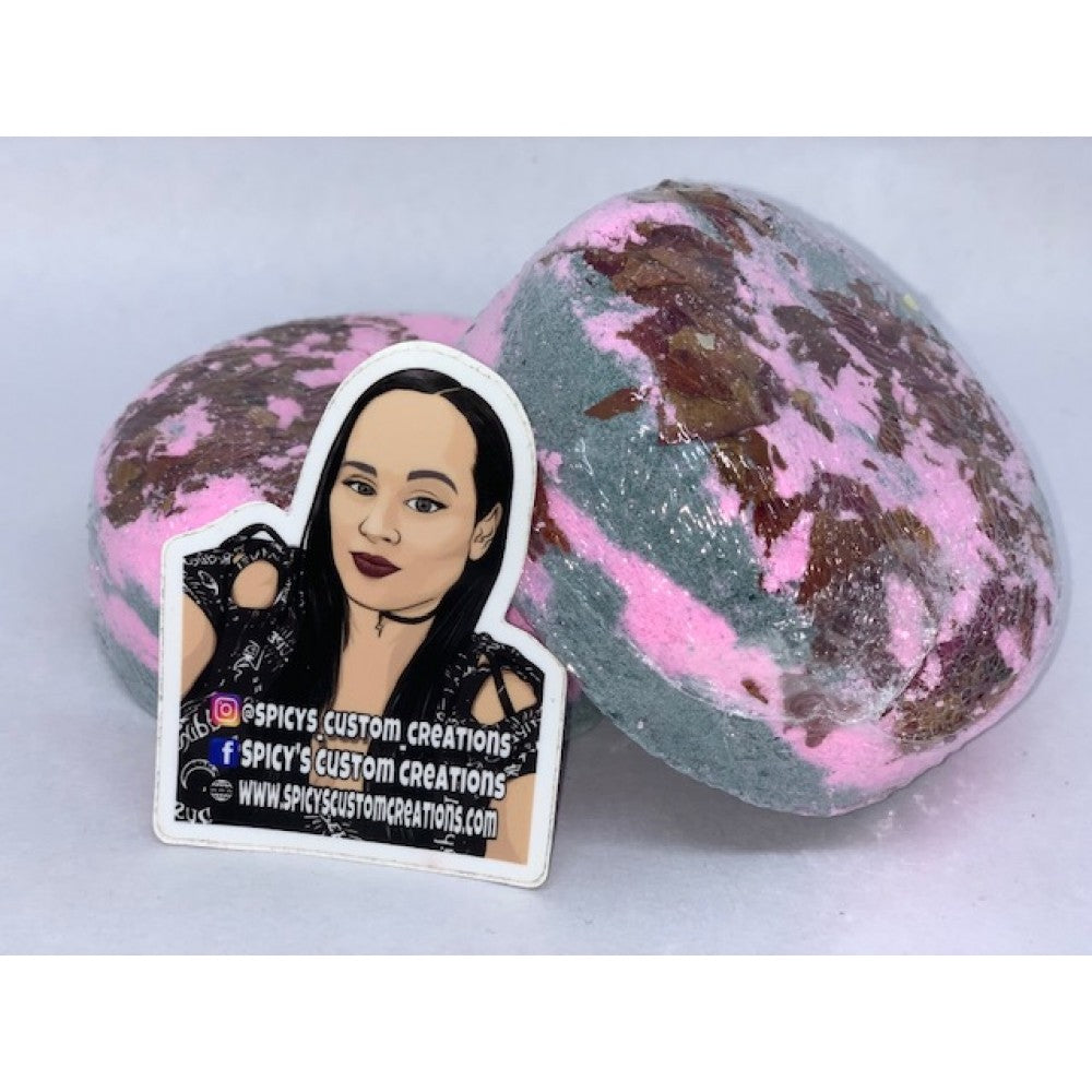 Jumbo Bath Bombs - Midnight Rose