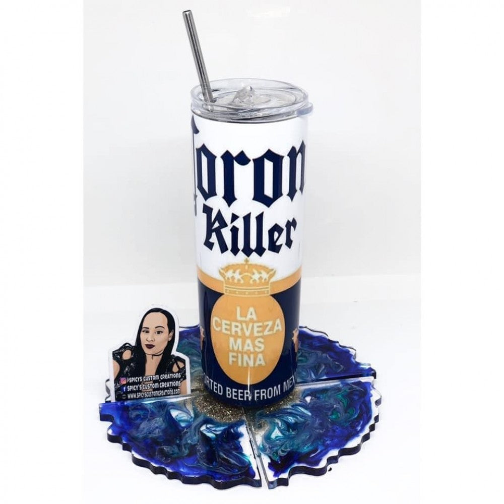 Custom Designed 20 oz Skinny Tumbler
