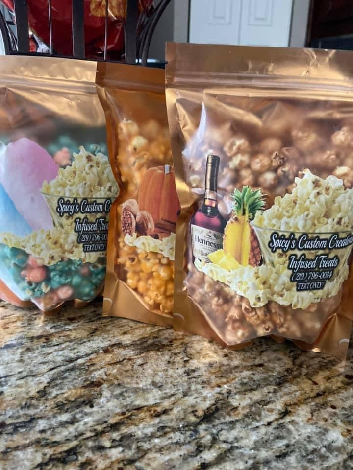 Gourmet Candied Popcorn XL Size (21+)