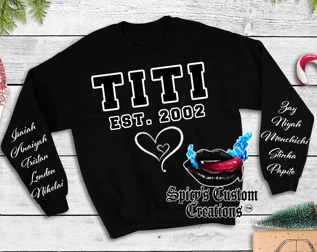 Title with Year Sweaters