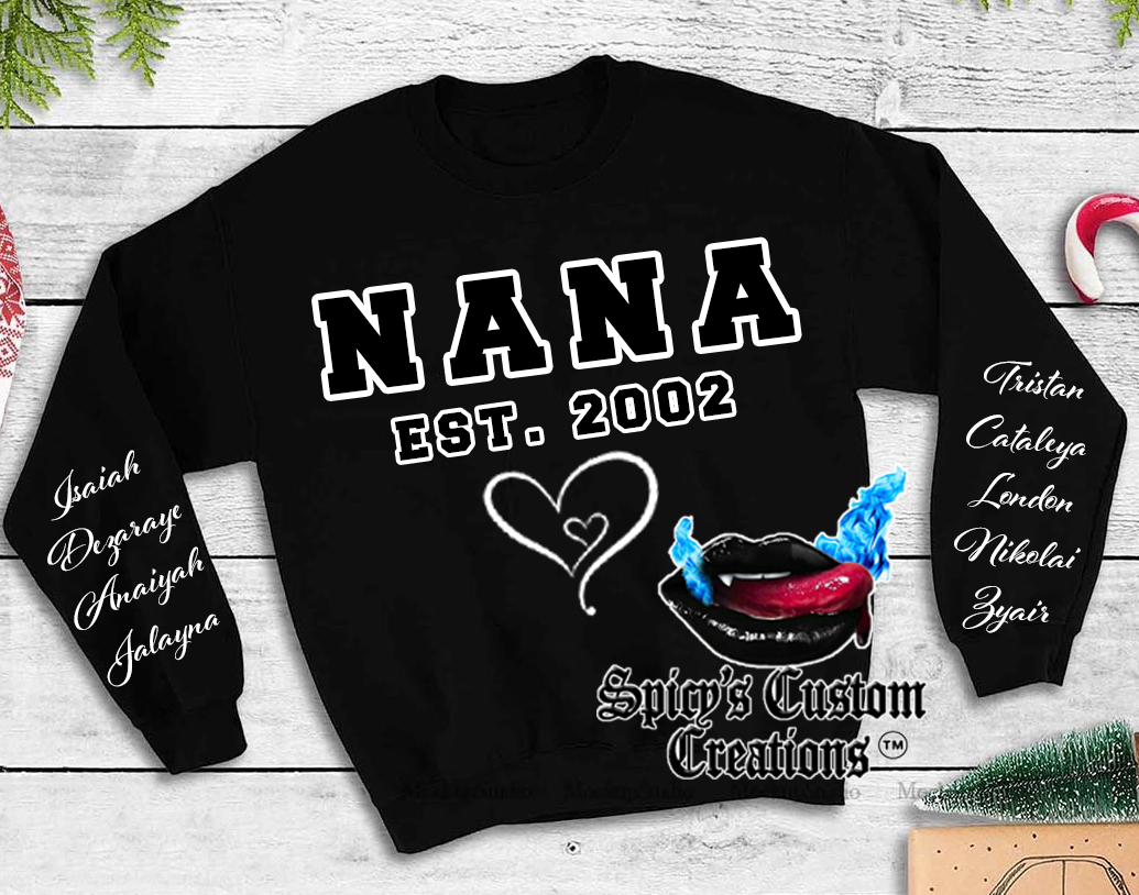 Title with Year Sweaters