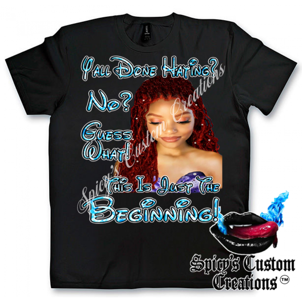 "Y'all Done Hating?" Cotton Unisex T-shirt
