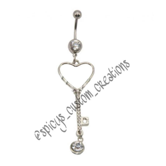 Custom Photo Belly Rings