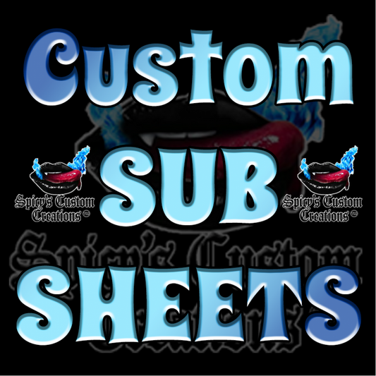 Custom Sublimation Sheets