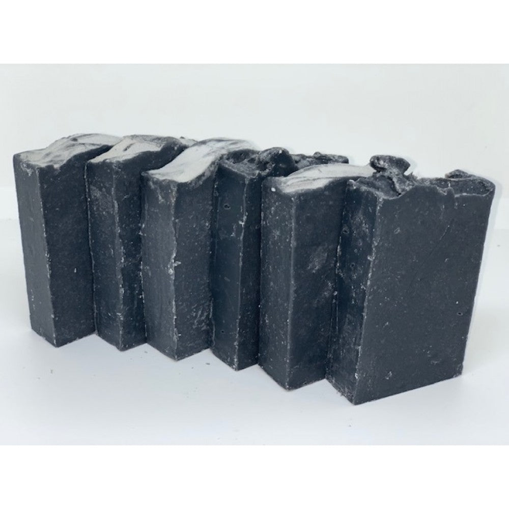 Gourmet Bath Bars- Activated Charcoal with Tea Tree & Peppermint Essential Oils