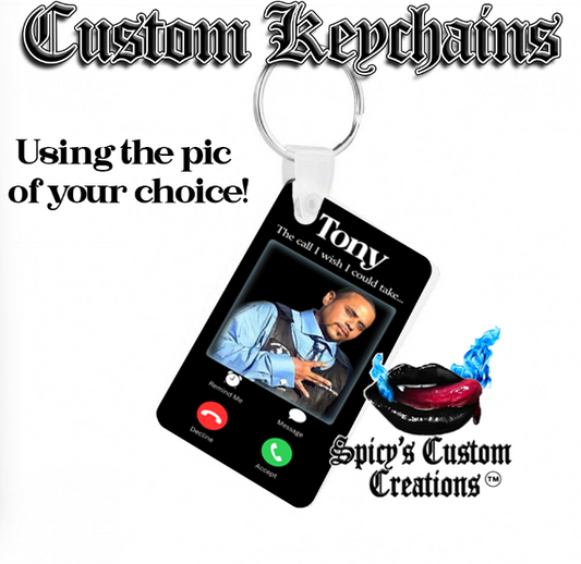 Custom Photo Keychain