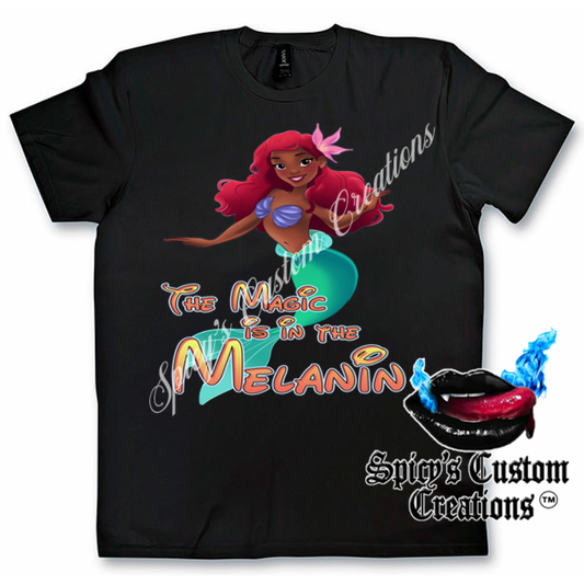 "The Magic is in the Melanin" Unisex T-shirt